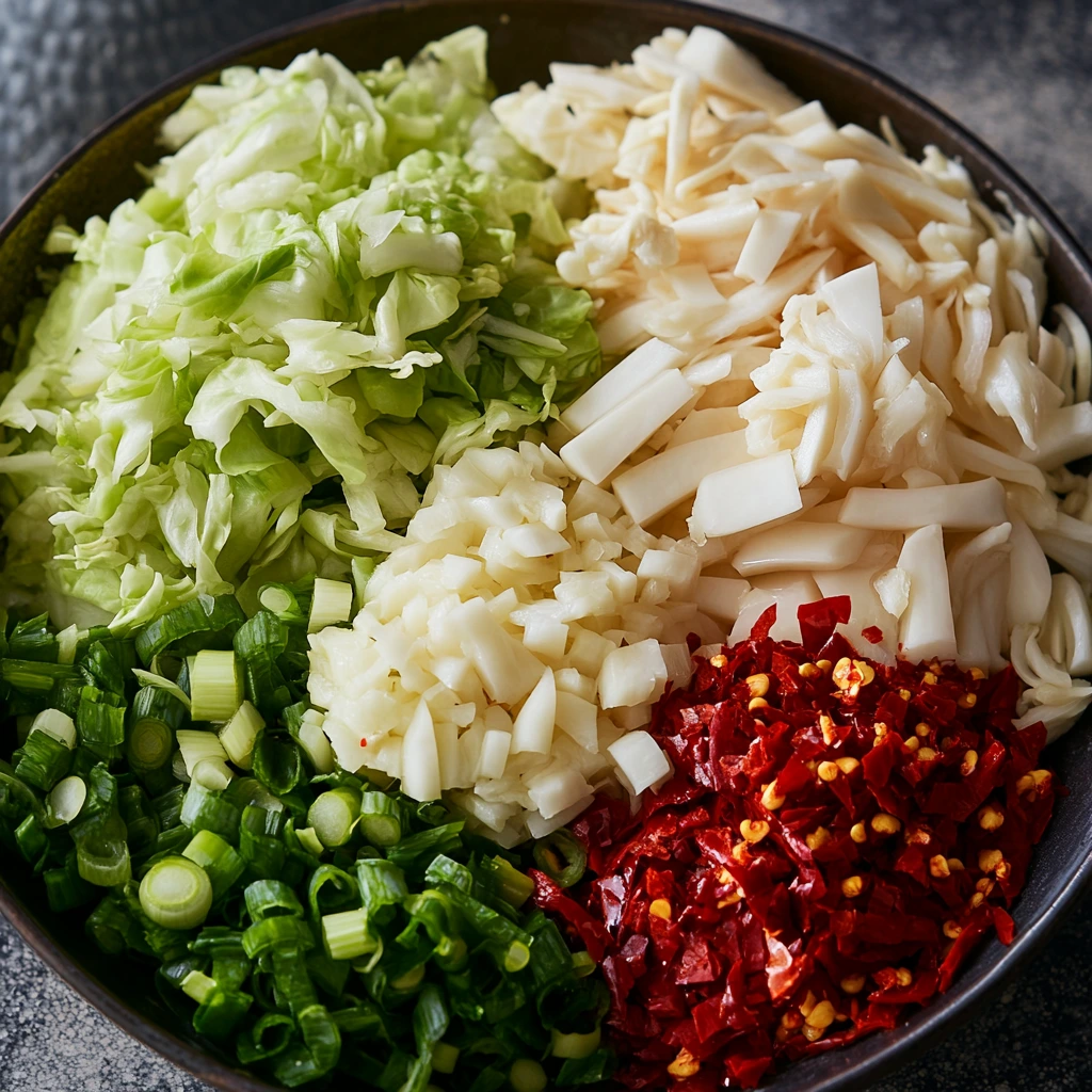 Key Ingredients for Fried Cabbage Fritters