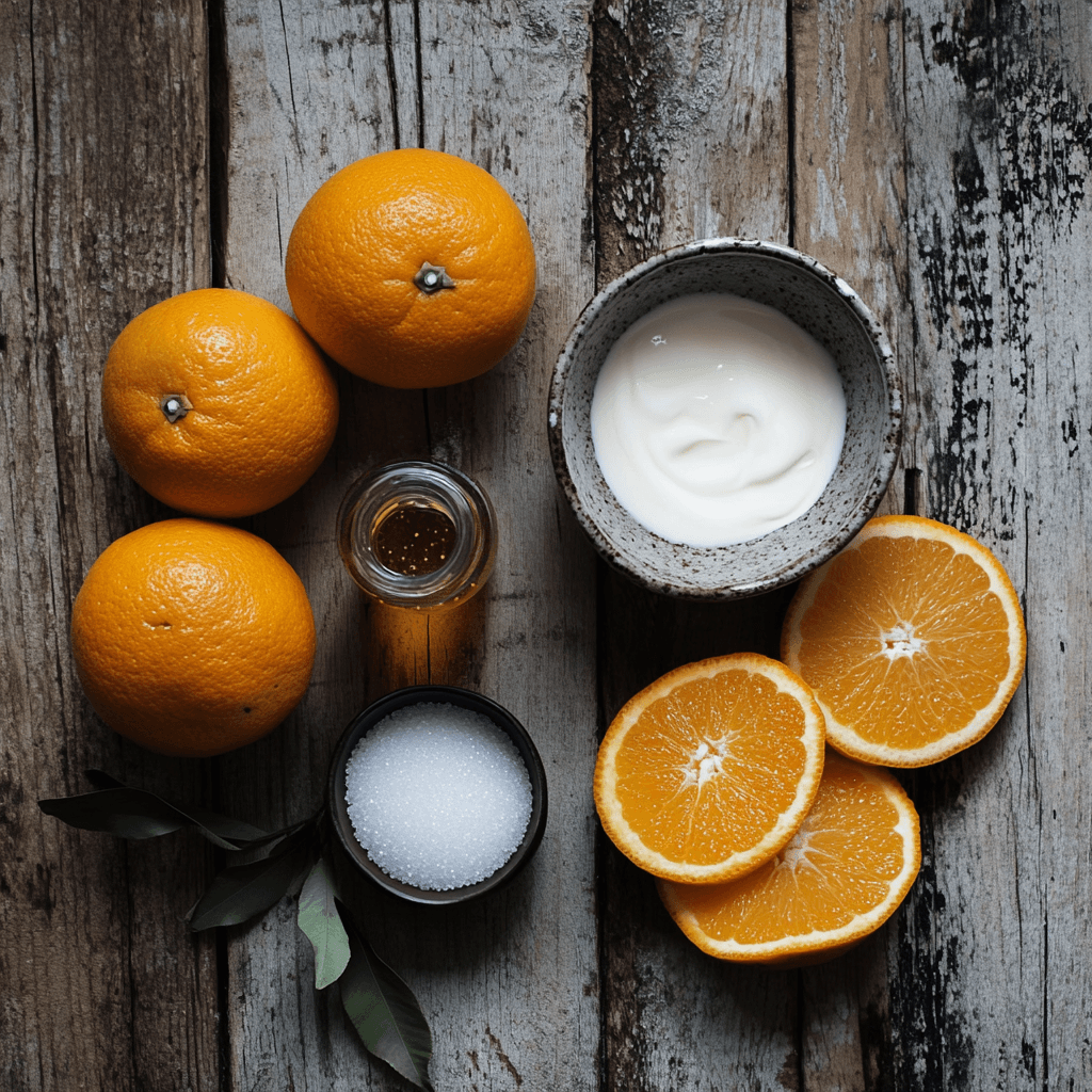 Ingredients You’ll Need for make Homemade Orange Cream 