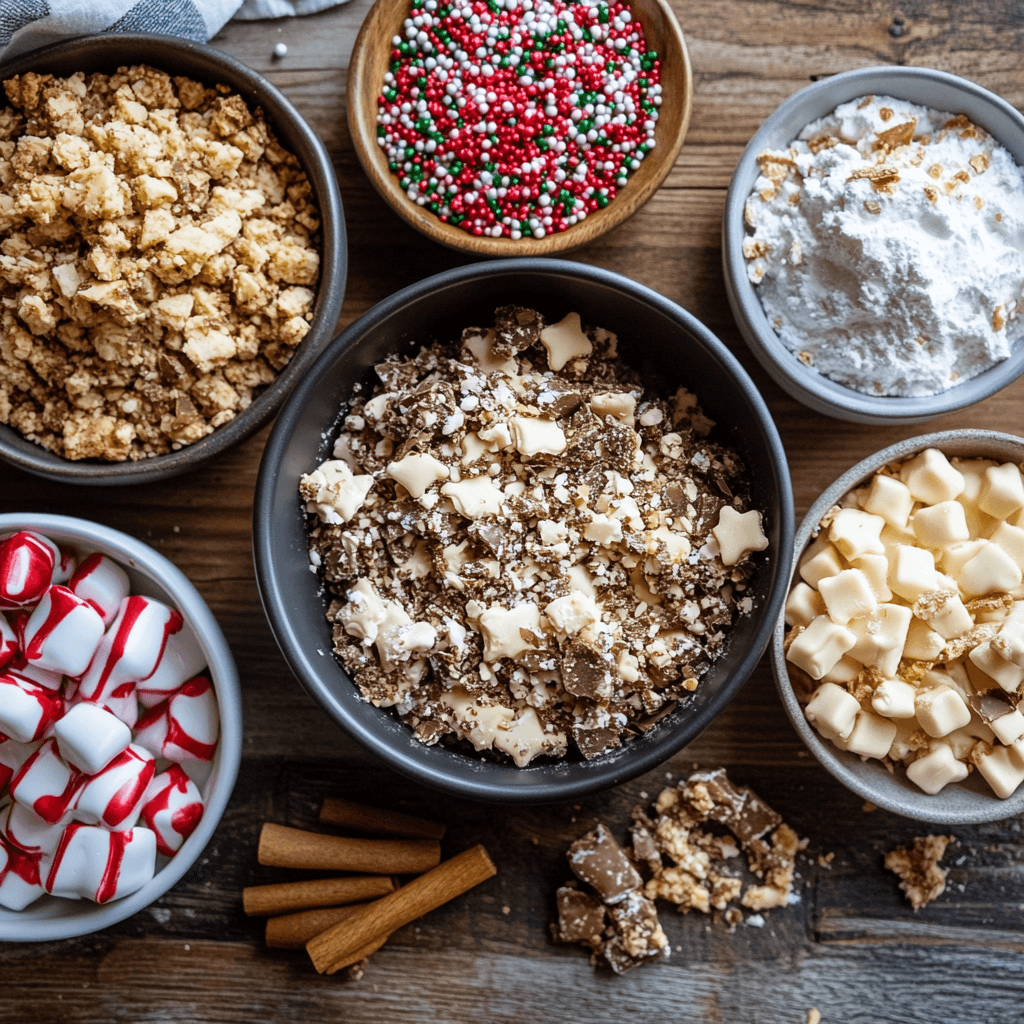 Ingredients for Crockpot Christmas Crack Recipe