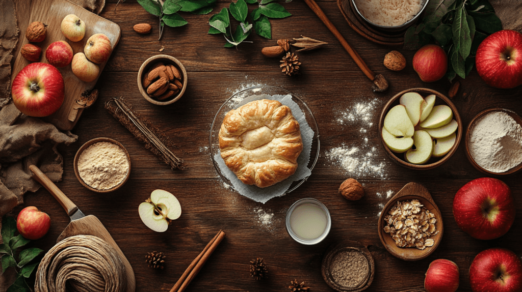 Ingredients for the Perfect Apple Puff Pastry