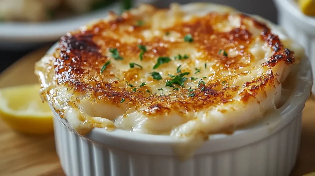 A beautifully plated serving of crème brûlée