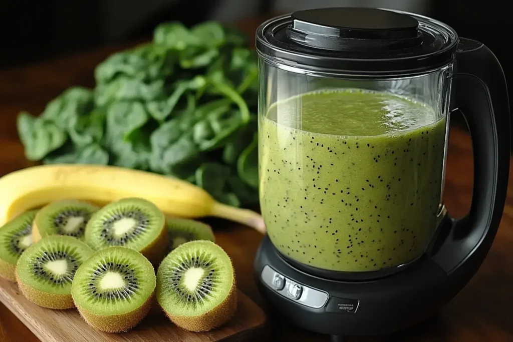 blend all the ingredients until beautifully smooth and creamy. If you prefer a thicker consistency, add some ice cubes or extra slices of frozen banana