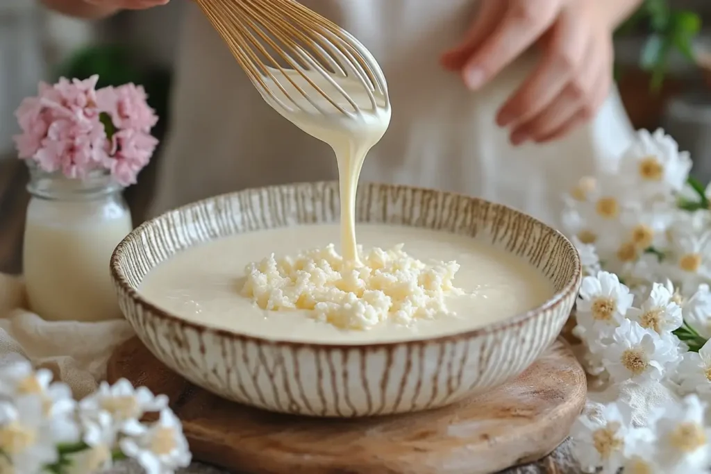 Adding milk gradually helps prevent lumps and ensures a smooth texture.