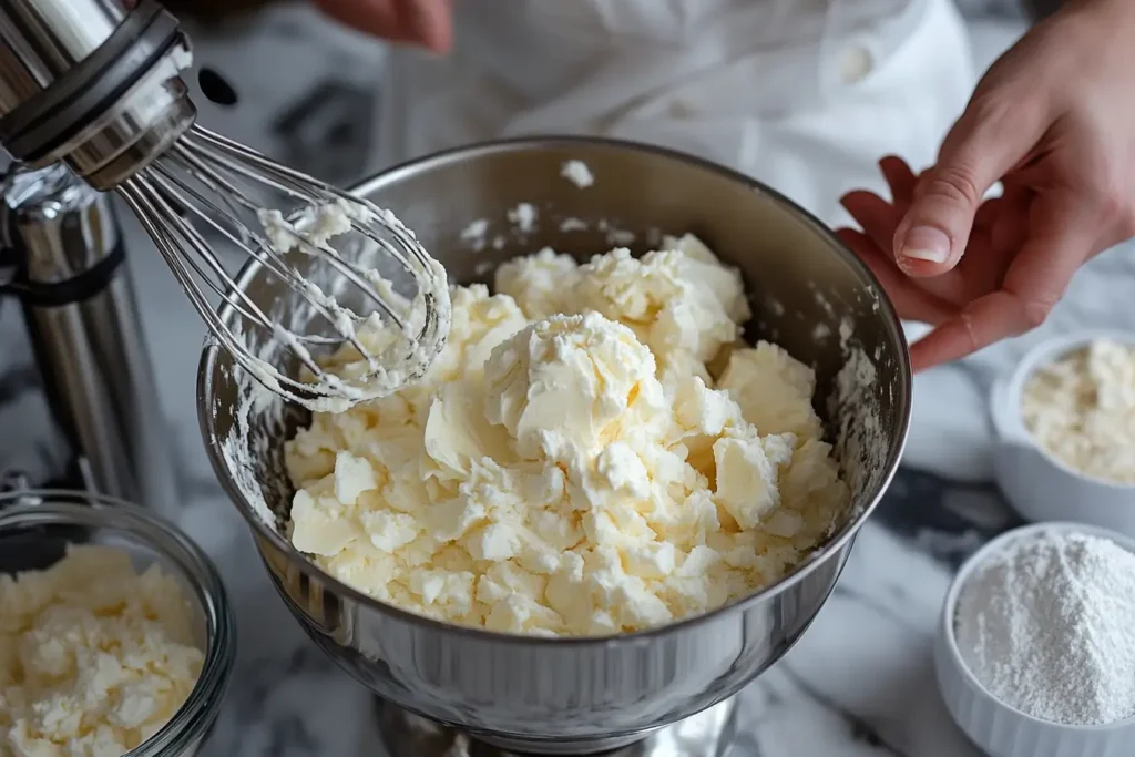 Mix Dry Ingredients flour and salt and baking soda